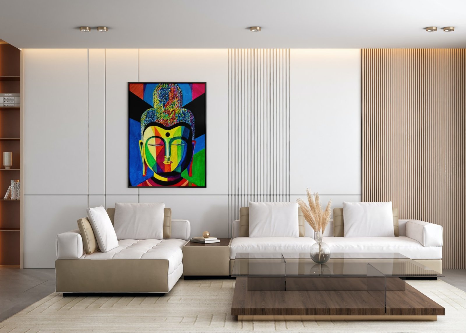 Vibrant Buddha